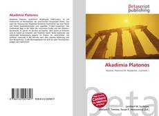 Portada del libro de Akadimia Platonos