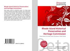 Portada del libro de Rhode Island Historical Preservation and Heritage Commission