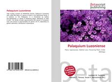 Palaquium Luzoniense的封面