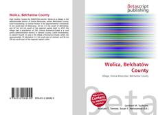 Portada del libro de Wolica, Bełchatów County