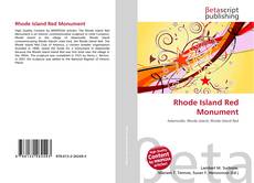 Portada del libro de Rhode Island Red Monument