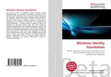 Copertina di Windows Identity Foundation