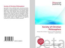 Buchcover von Society of Christian Philosophers