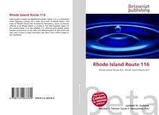 Bookcover of Rhode Island Route 116