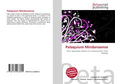 Bookcover of Palaquium Mindanaense