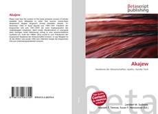Bookcover of Akajew