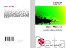 Portada del libro de Walter Morrison