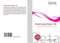 Bookcover of Rhode Island Route 138