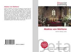 Bookcover of Akakios von Melitene