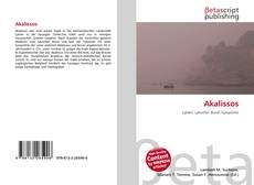 Bookcover of Akalissos