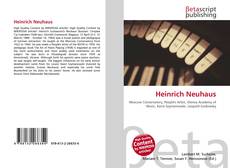 Bookcover of Heinrich Neuhaus