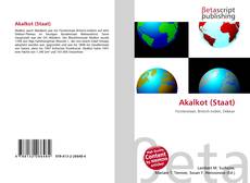 Bookcover of Akalkot (Staat)