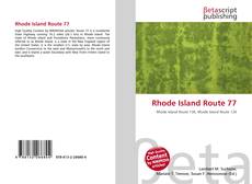 Обложка Rhode Island Route 77