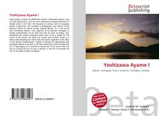 Buchcover von Yoshizawa Ayame I