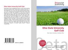 Обложка Ohio State University Golf Club