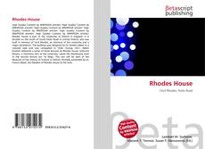 Bookcover of Rhodes House