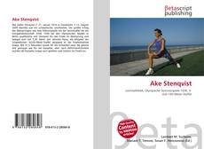Copertina di Ake Stenqvist