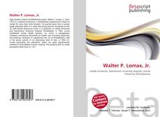 Walter P. Lomax, Jr. kitap kapağı