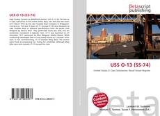 Capa do livro de USS O-13 (SS-74) 