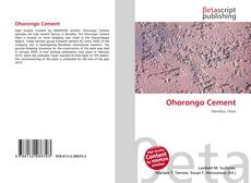 Copertina di Ohorongo Cement