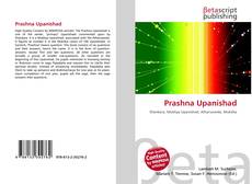 Prashna Upanishad kitap kapağı