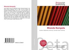 Rhonda Rompola kitap kapağı