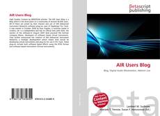Bookcover of AIR Users Blog
