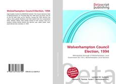 Portada del libro de Wolverhampton Council Election, 1994