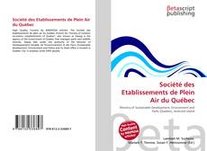Portada del libro de Société des Etablissements de Plein Air du Québec