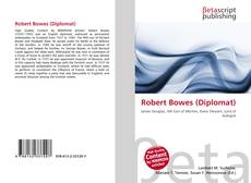 Capa do livro de Robert Bowes (Diplomat) 