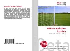 Buchcover von Aktivist Karl-Marx Zwickau