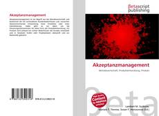 Bookcover of Akzeptanzmanagement