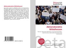 Portada del libro de Aktionsbündnis Mittelhessen