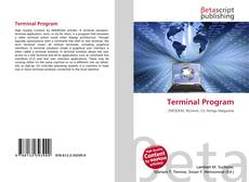 Capa do livro de Terminal Program 