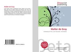 Walter de Gray kitap kapağı