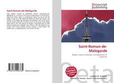 Saint-Roman-de-Malegarde kitap kapağı