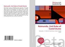 Capa do livro de Raimundo, 2nd Duke of Castel Duino 
