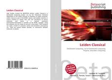 Leiden Classical kitap kapağı