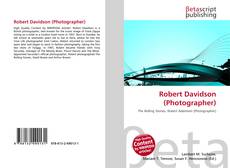 Portada del libro de Robert Davidson (Photographer)