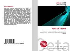 Buchcover von Yousuf Saeed