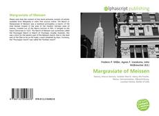 Bookcover of Margraviate of Meissen