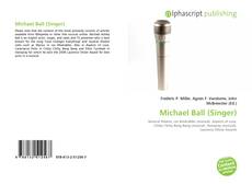 Capa do livro de Michael Ball (Singer) 