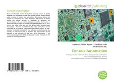 Bookcover of Console Automation