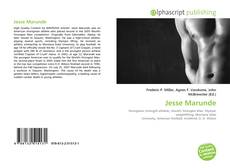 Обложка Jesse Marunde