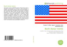 Обложка Bush–Aznar memo