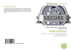 Обложка Death certificate
