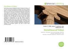 Обложка Dorotheus of Sidon