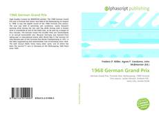 Обложка 1968 German Grand Prix