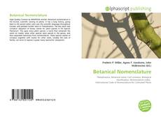 Обложка Botanical Nomenclature