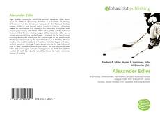 Обложка Alexander Edler